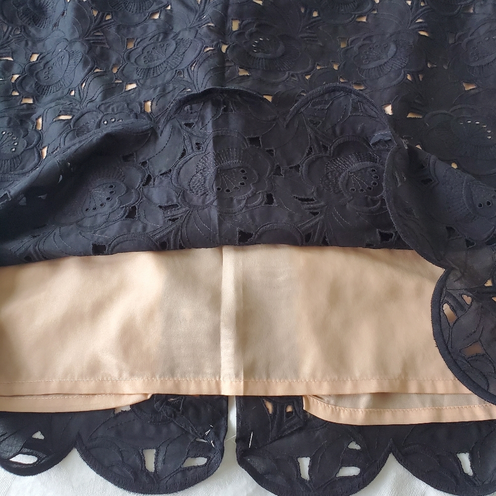 J.CREW Lacy Floral Skirt - Picture 5 of 9